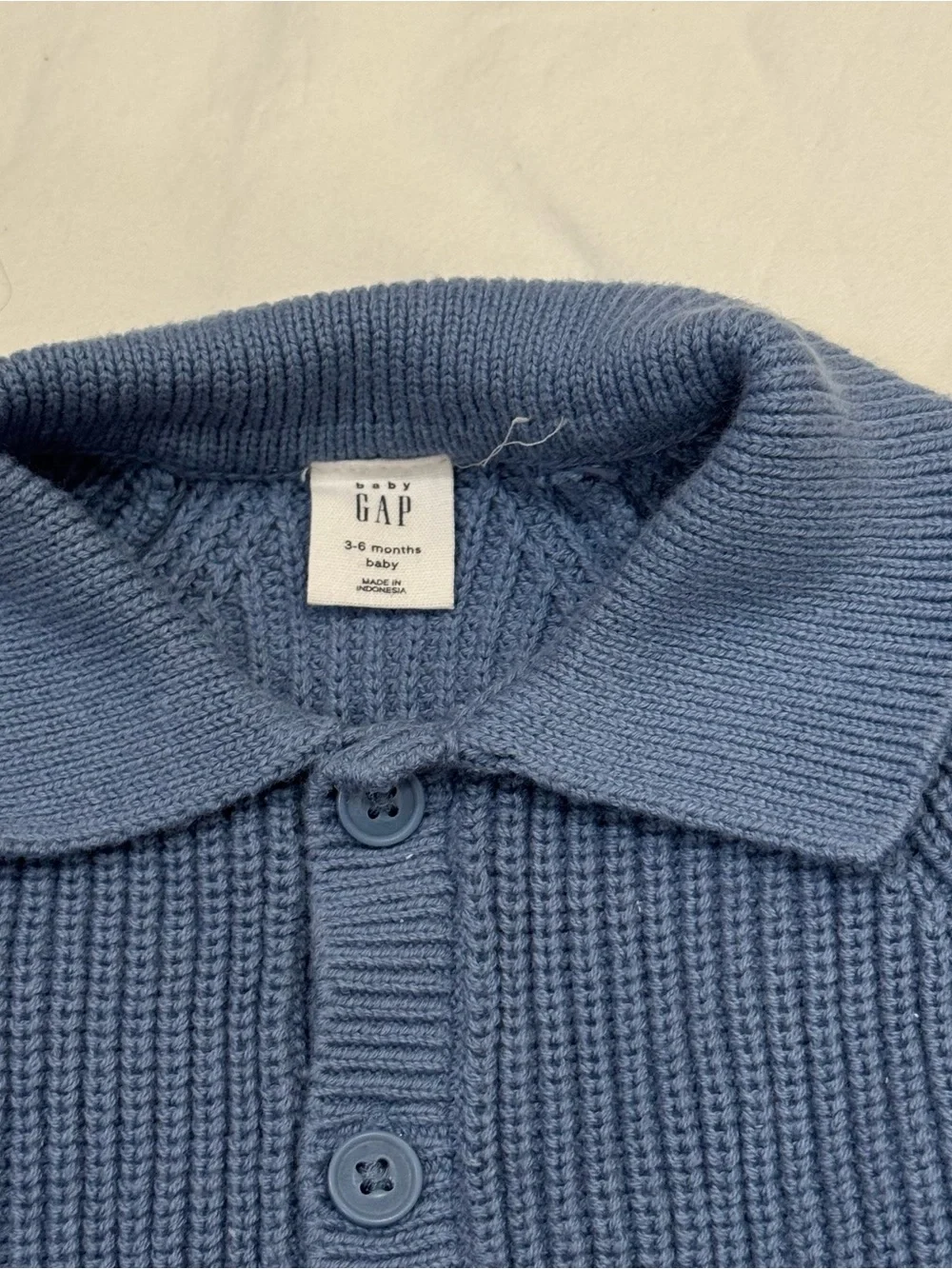 GAP Baby Blue Knit Sweater